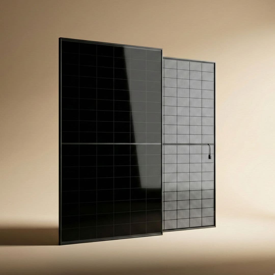 Aiko 460Wp zonnepaneel Glas-Glas All Black