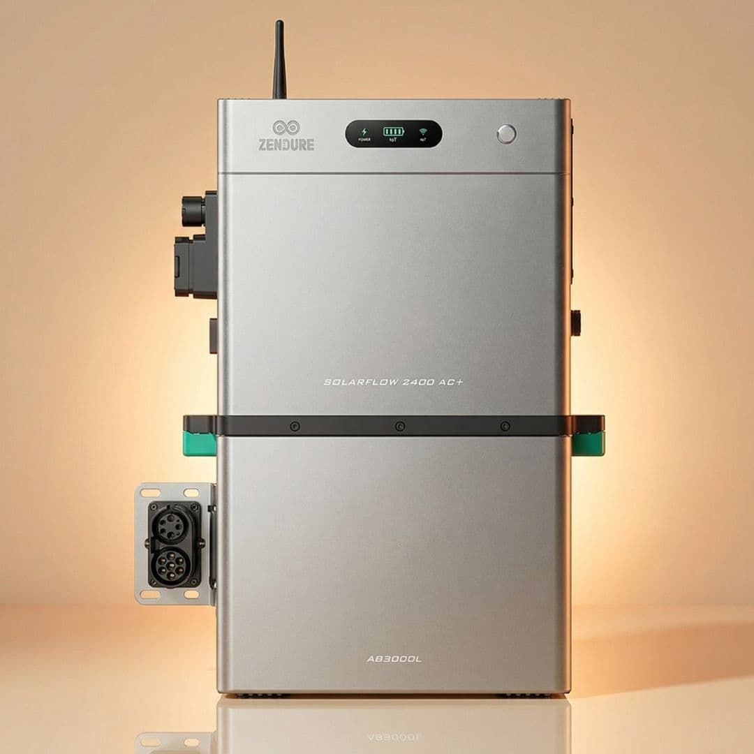 Zendure SolarFlow 2400AC PRO 2,88 kWh Thuisbatterij met omvormer pro Noodstroom